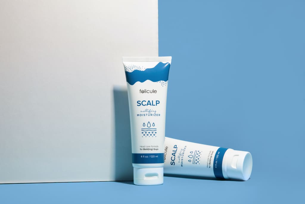 folicule moisturizer men bald heads scalp micropigmentation