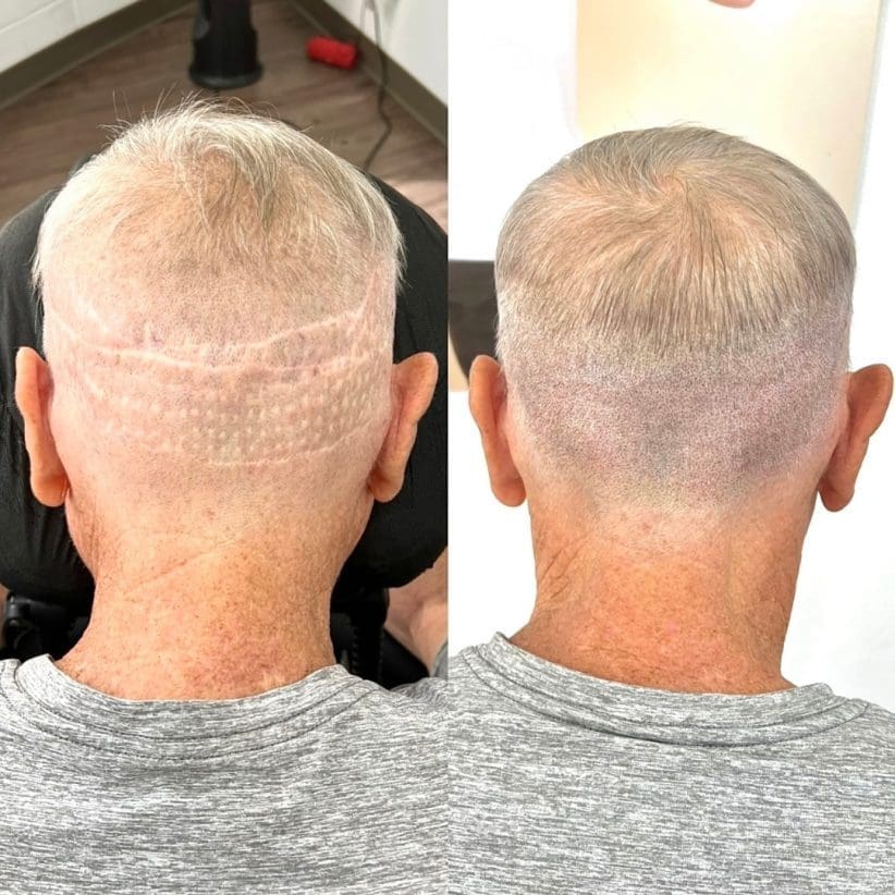 scalp micro pigmentation